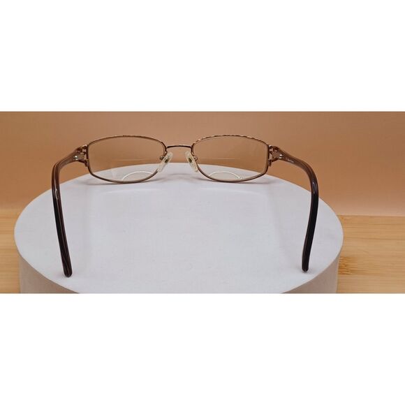 Catherine Deneuve Lunettes CD-268 Brown SBRN Metal Eyeglasses Frame 50-17-135 - Picture 4 of 12